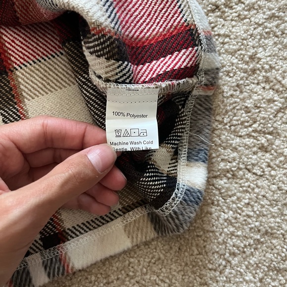 High Waisted Plaid Mini Skirt - Picture 5 of 5